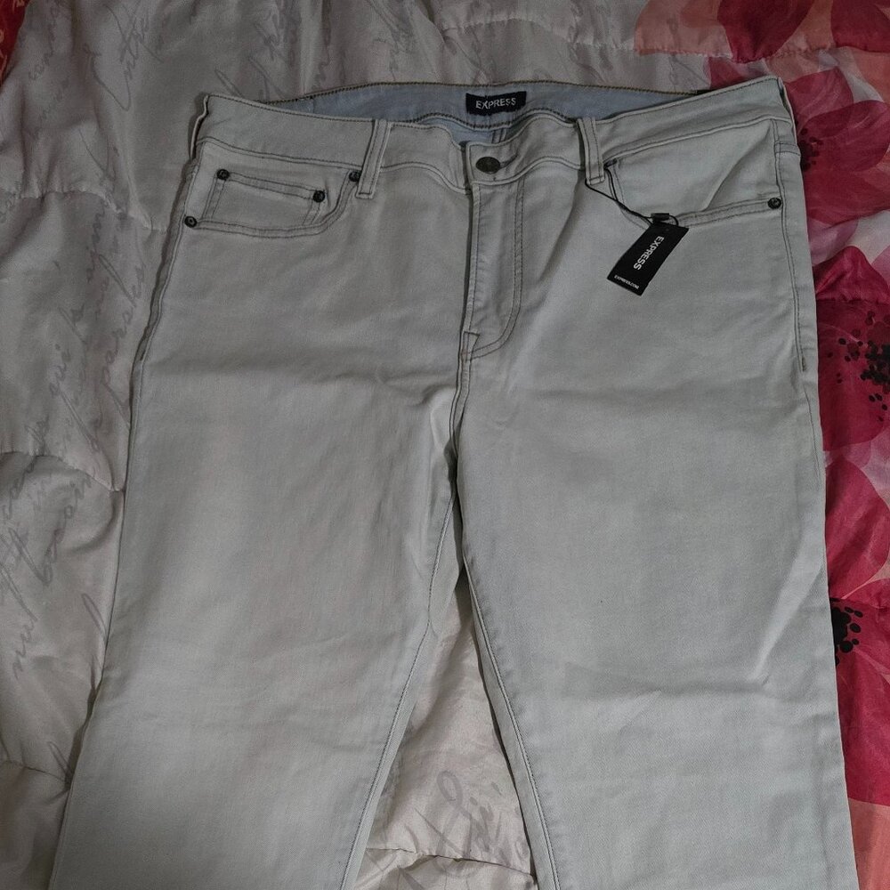 Express light wash jeans